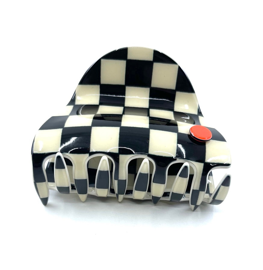 Moscow claw - Black cream check PM1108 Default Title Official JT Merch