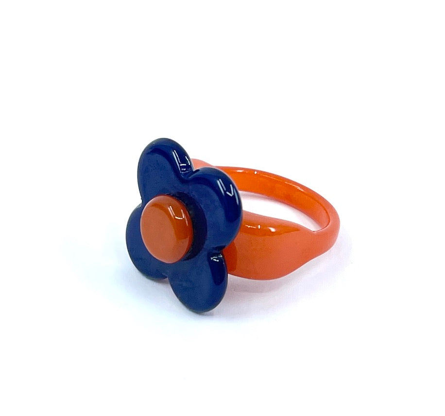 Hanover Ring - navy orange PM1108 17mm Official JT Merch