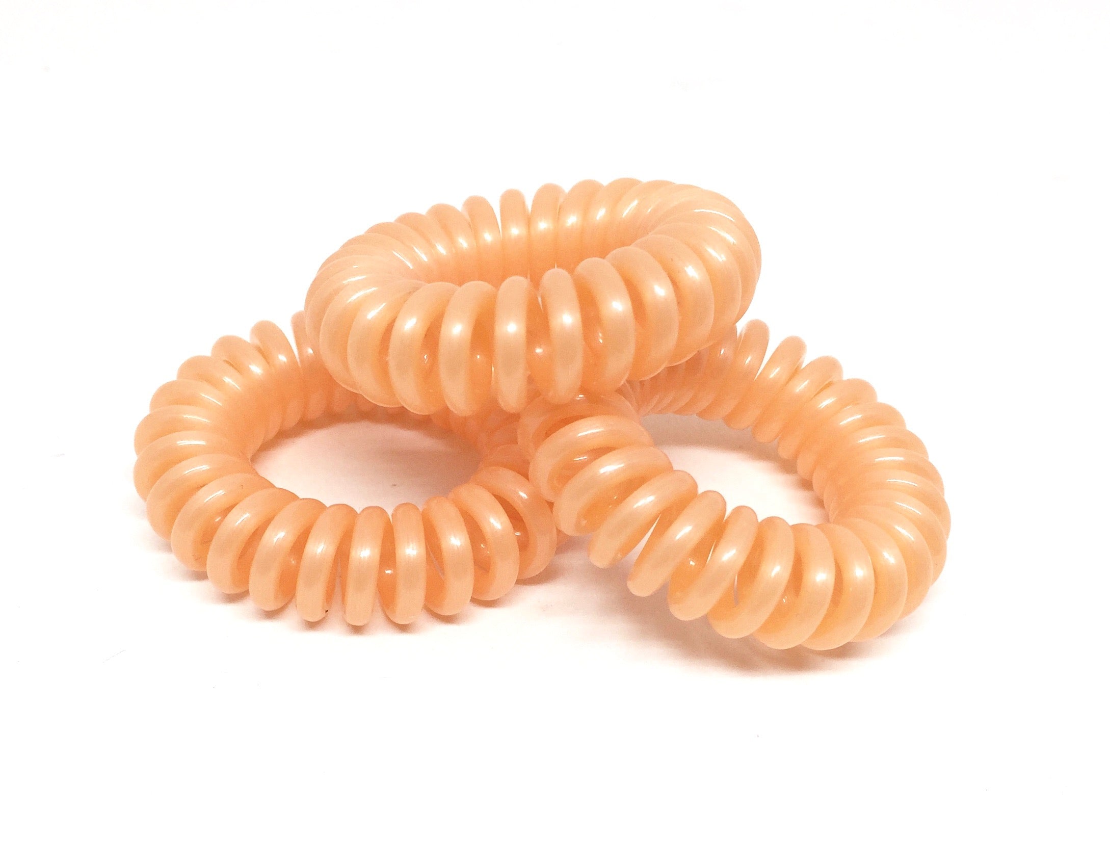 Spiral Hair Ties - No.7 Apricot PM1108 Default Title Official JT Merch