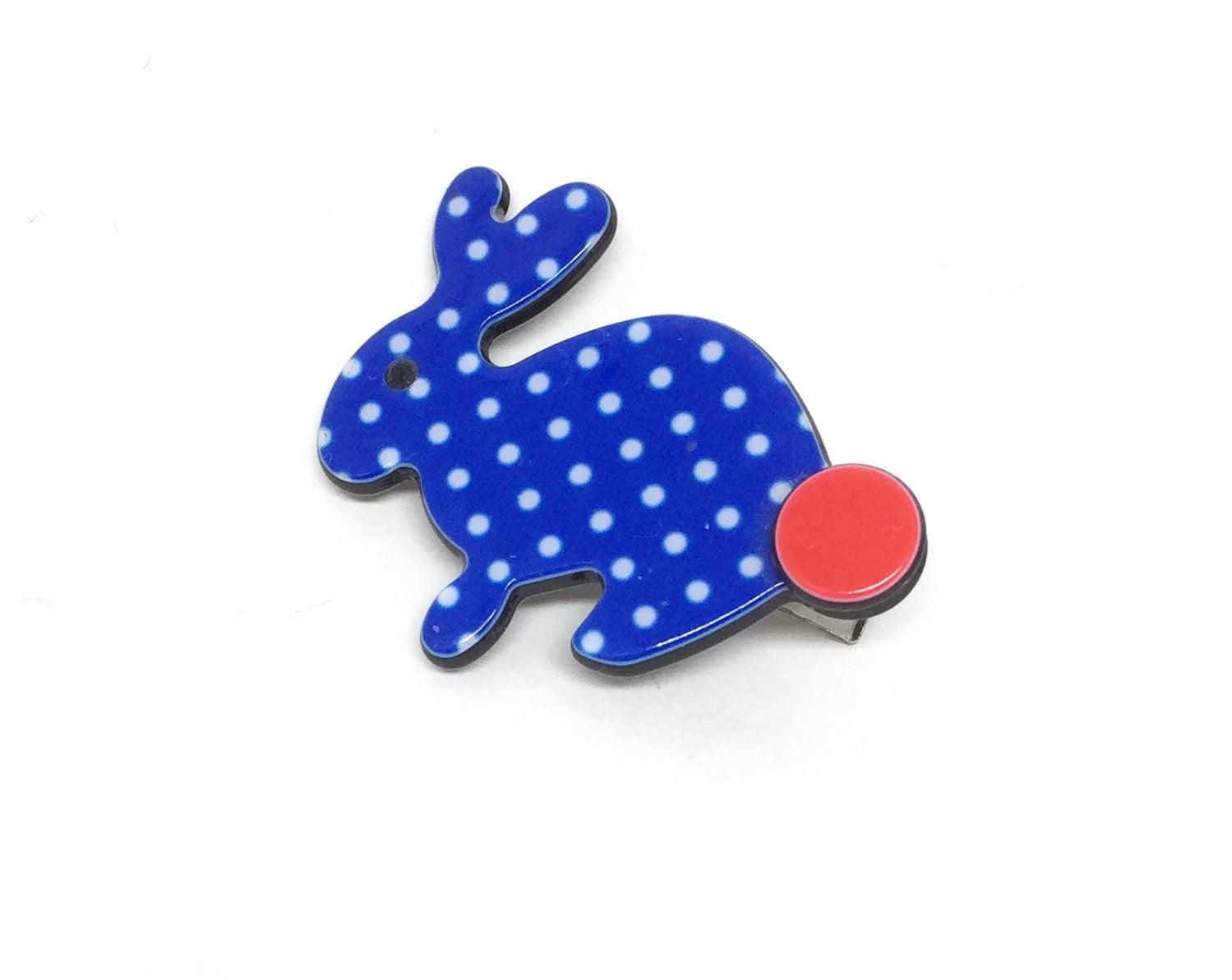 Little Inky rabbit - blue polka PM1108 Default Title Official JT Merch