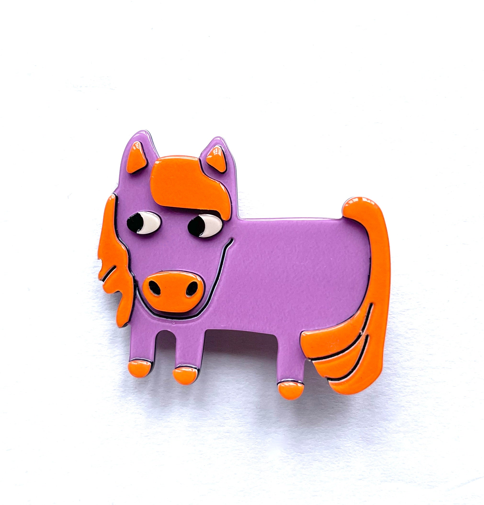 Polly pony hairclip - Lilac PM1108 Default Title Official JT Merch