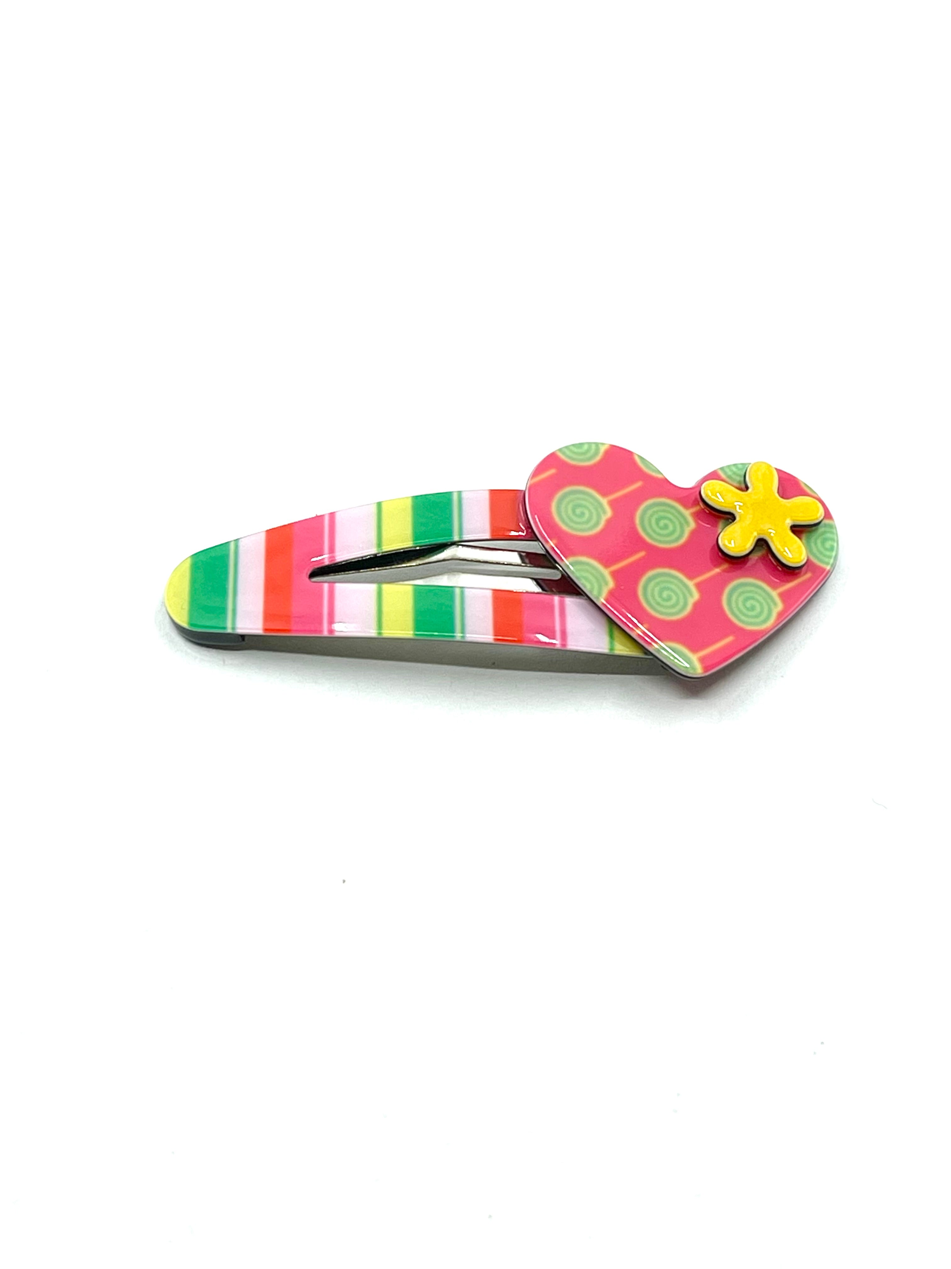 Heart click clack - Multi stripe PM1108 Default Title Official JT Merch