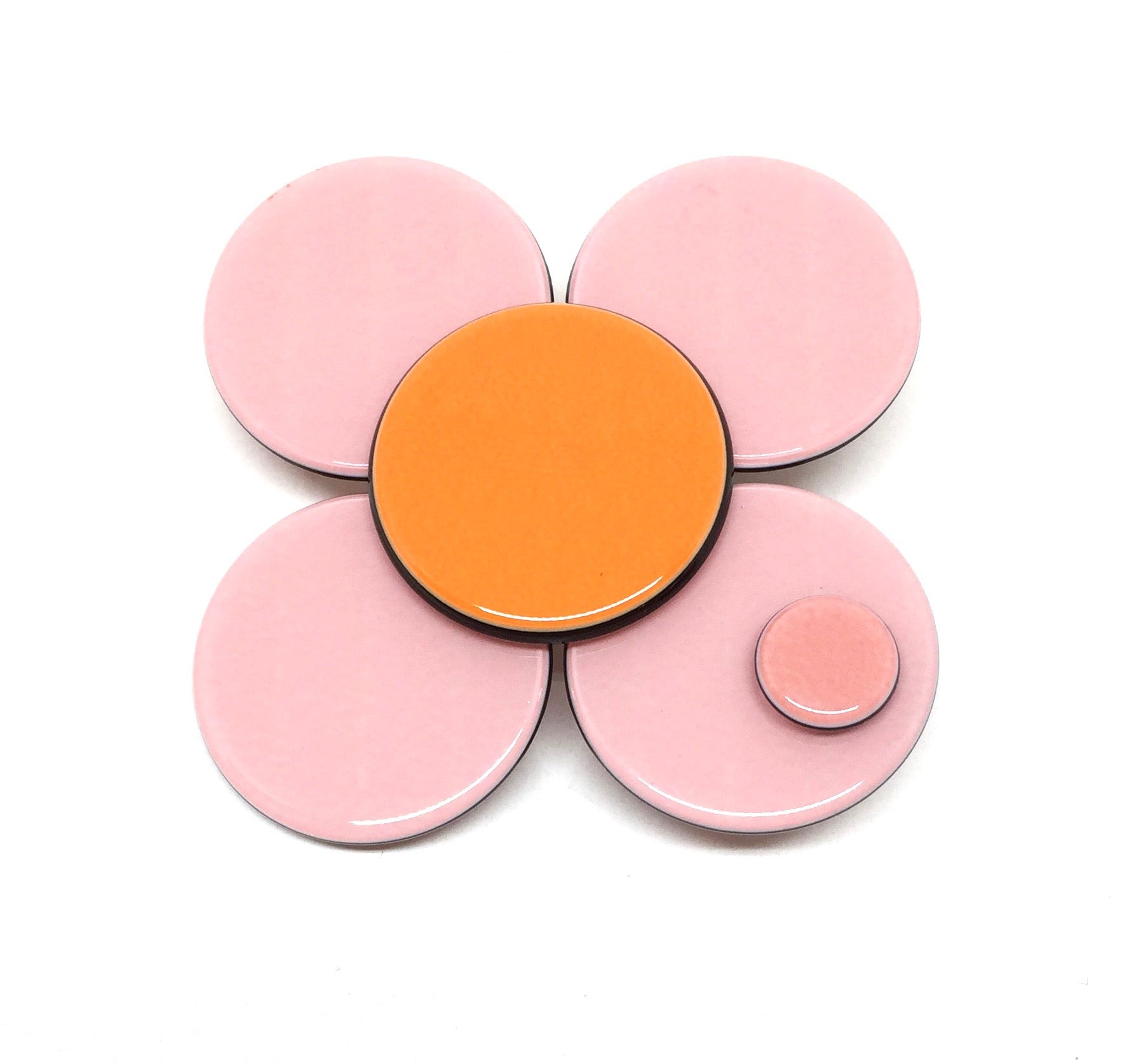 Florence brooch - pale pink PM1108 Default Title Official JT Merch