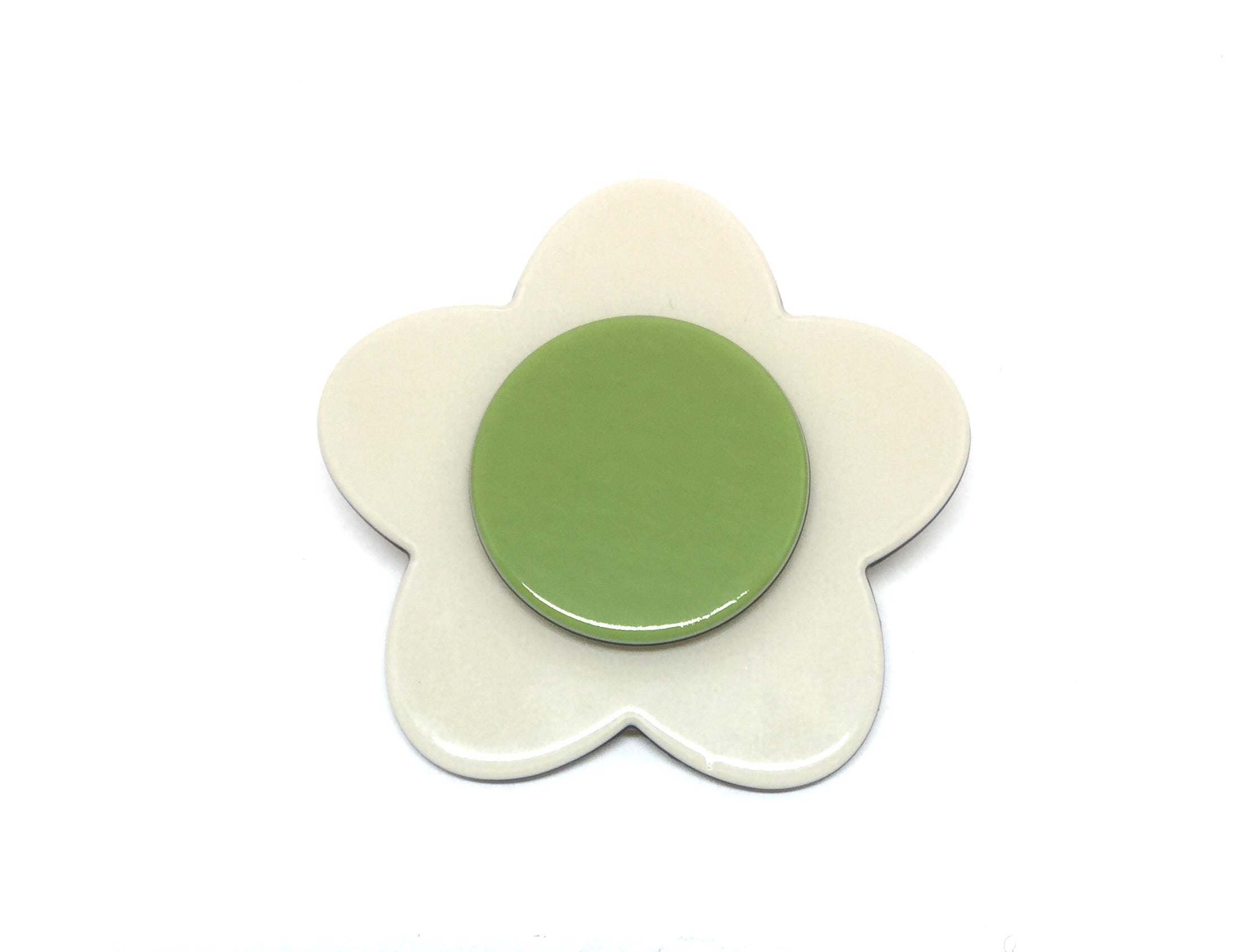 Bibi brooch - Cream green PM1108 Default Title Official JT Merch