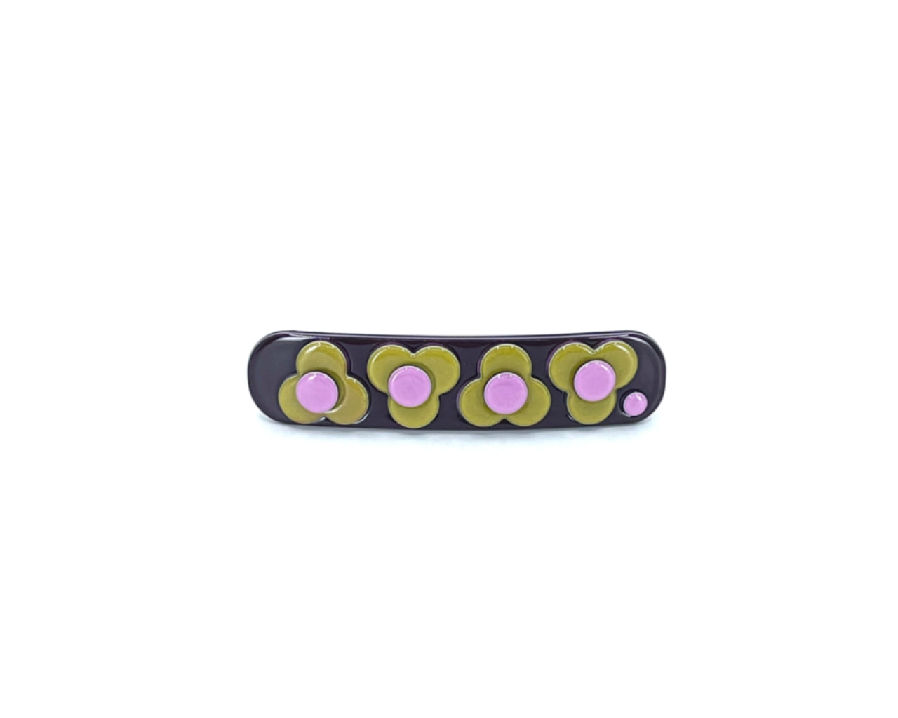 Barcelona Mini Barrette - Deep Aubergine PM1108 Default Title Official JT Merch