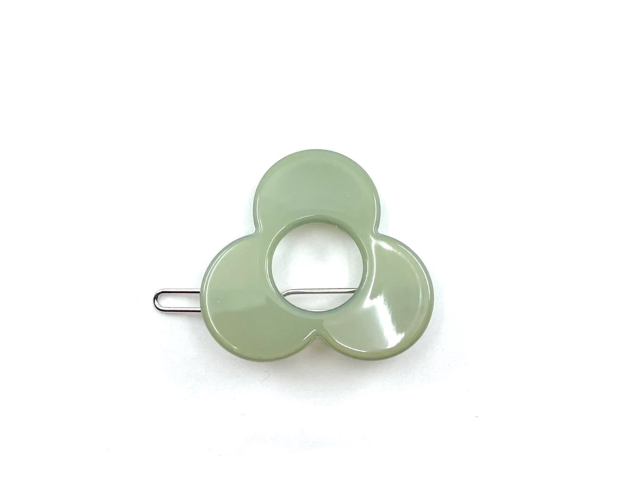 Barcelona Hairclip - Sage green PM1108 Default Title Official JT Merch