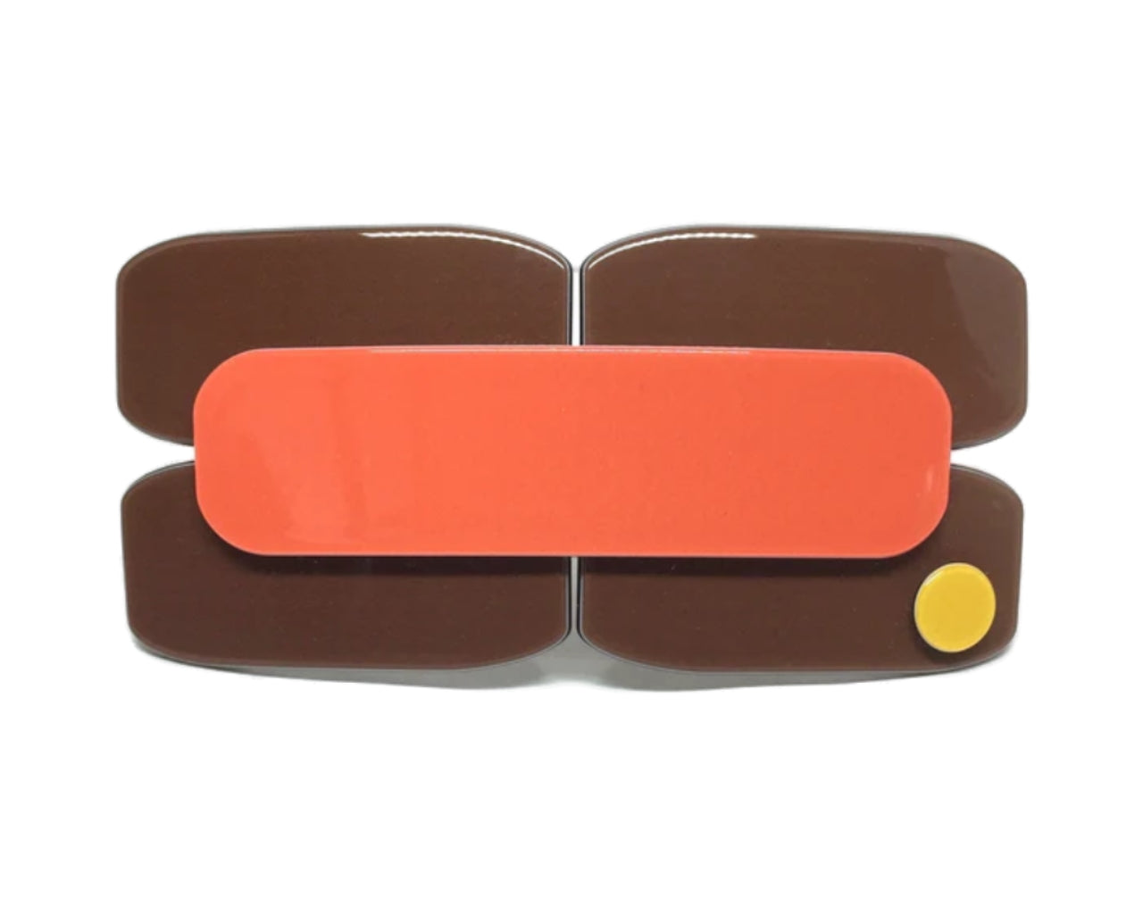 Berlin Barrette - Brown PM1108 Default Title Official JT Merch