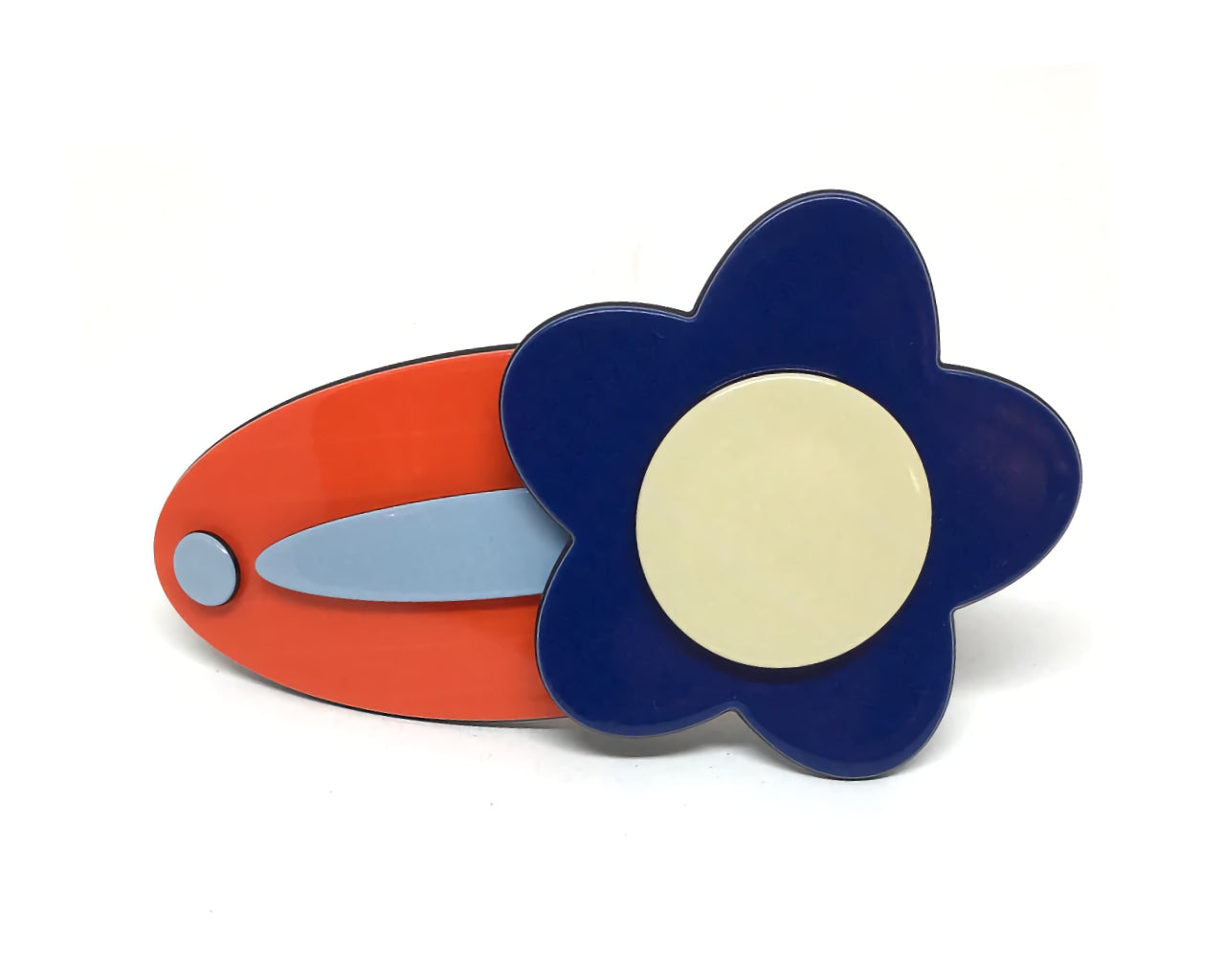 Bibi barrette - Navy PM1108 Default Title Official JT Merch