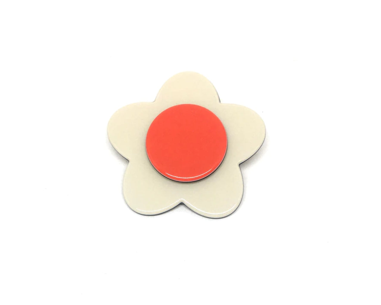 Bibi flower - Cream bright orange PM1108 Default Title Official JT Merch