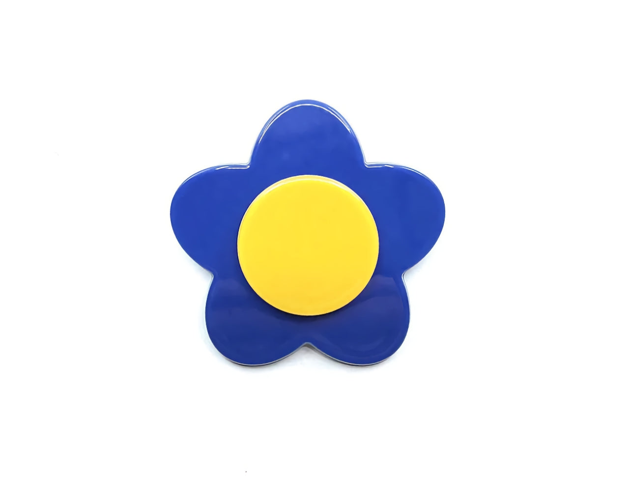 Bibi flower - Dark blue yellow PM1108 Default Title Official JT Merch