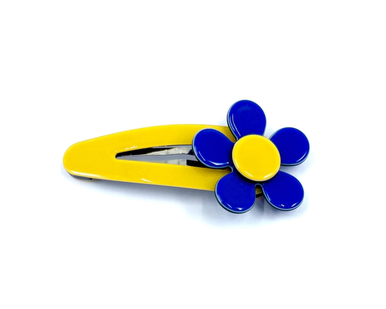 Flat flower click clack - blue mustard PM1108 Default Title Official JT Merch