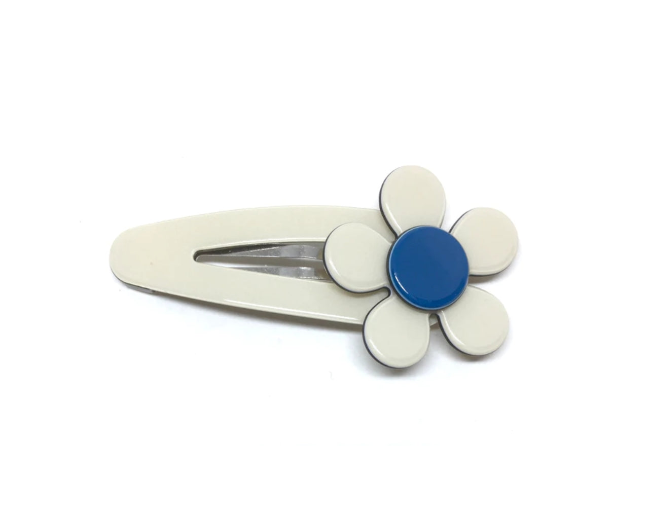 Flat flower click clack - cream blue PM1108 Default Title Official JT Merch