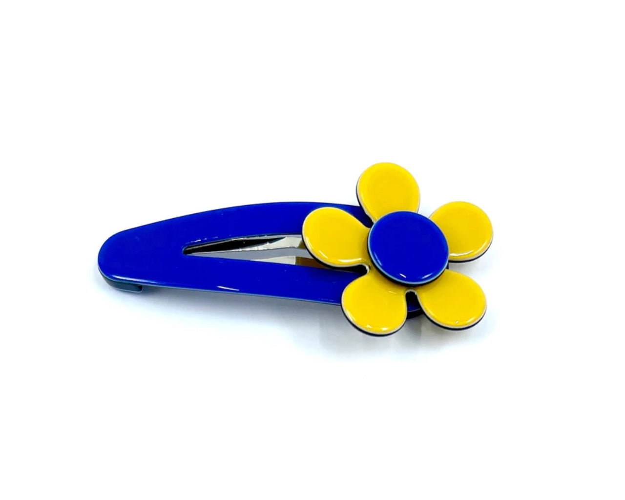 Flat flower click clack - mustard blue PM1108 Default Title Official JT Merch