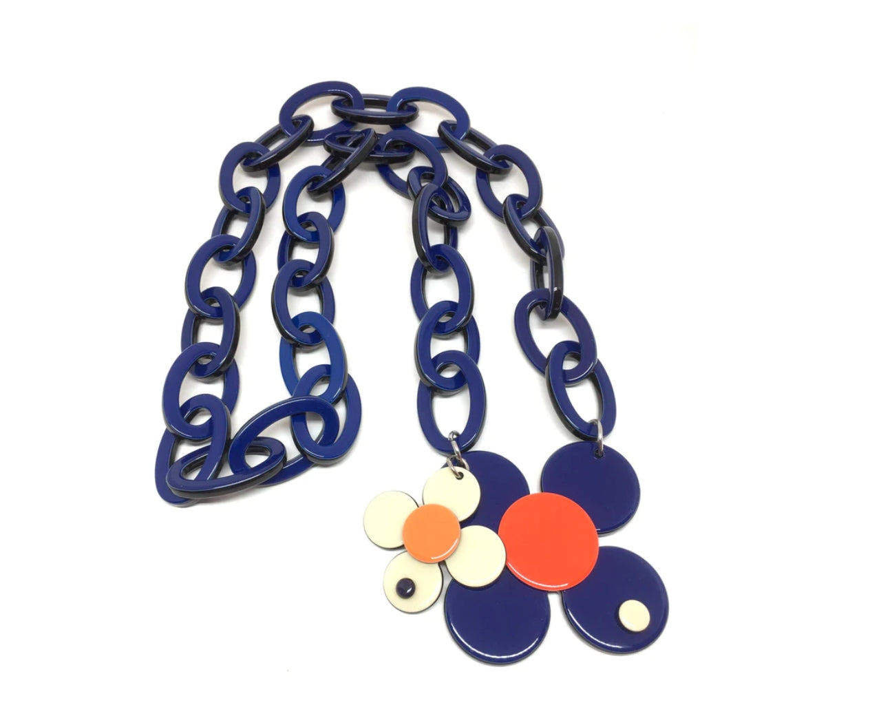 Florence necklace - Navy PM1108 Default Title Official JT Merch