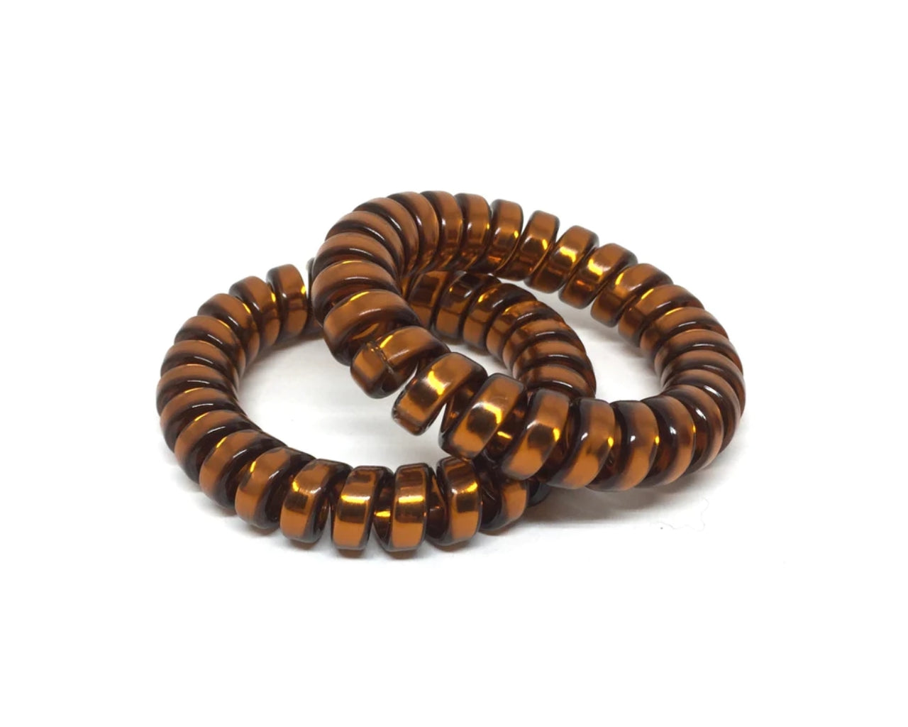 Large Spiral Hair Ties - bronze PM1108 Default Title Official JT Merch